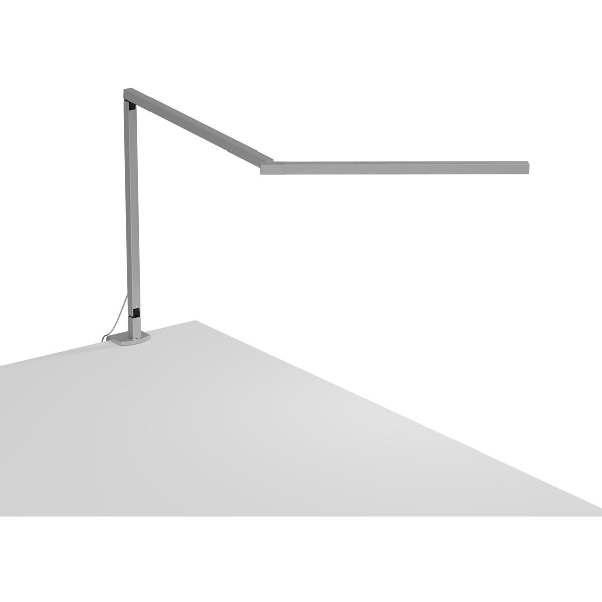 Koncept ZBD3100-D-SIL-2CL Z-Bar Mini Gen 4 12.5 inch 5.35 watt Silver Desk Lamp Portable Light